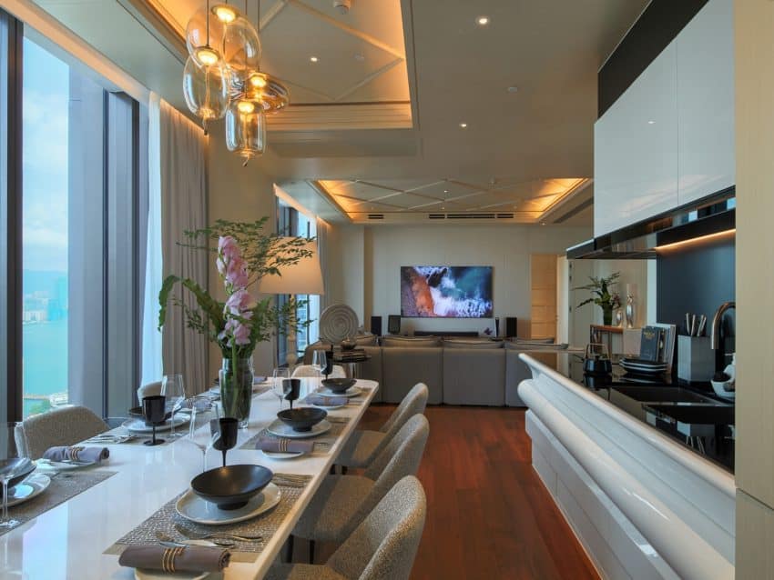 Mira Moon Penthouse Suite Living & Dining Room