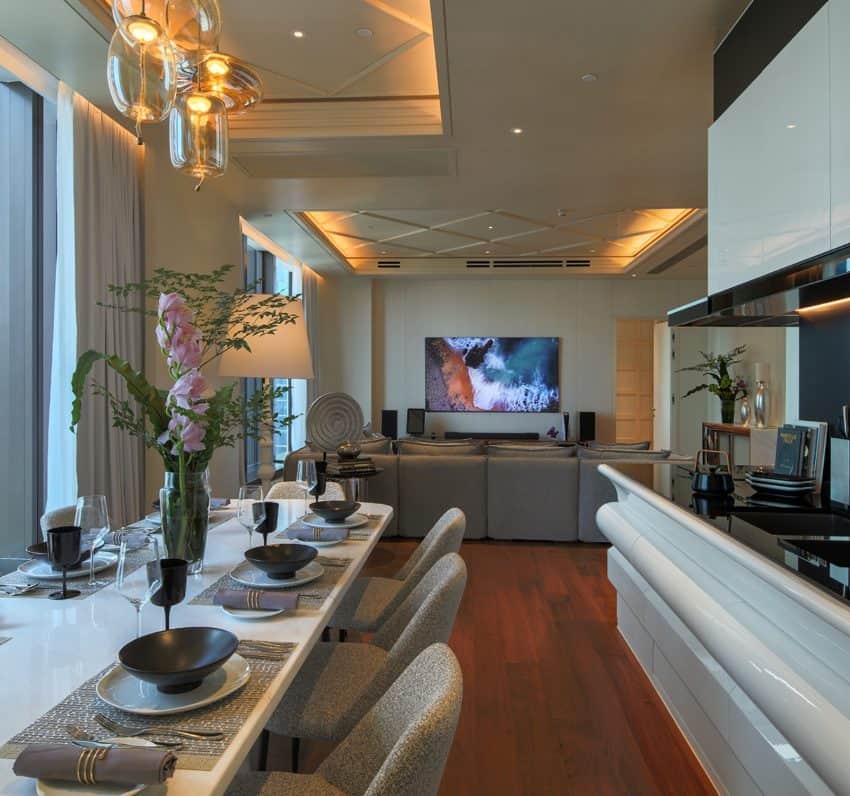 Mira Moon Penthouse Suite Living & Dining Room