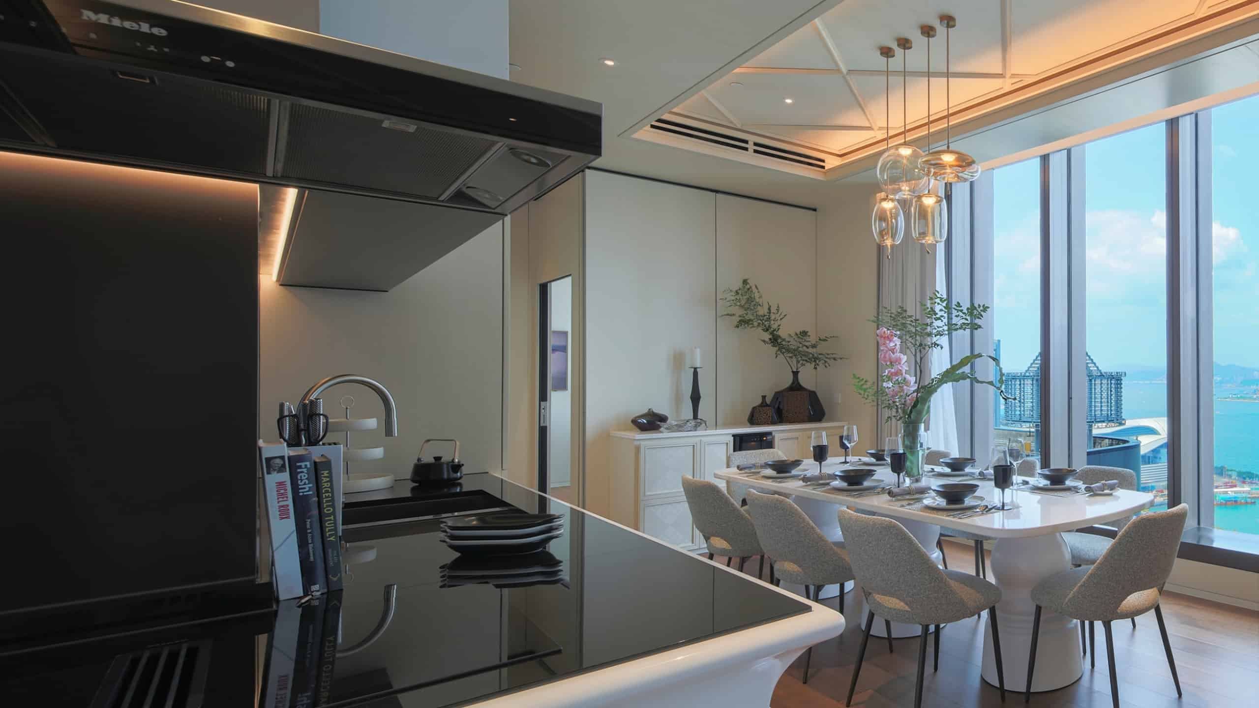 Mira Moon Penthouse Suite Kitchen & Dining Room